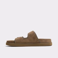 Sunnyside Light Brown Men's Slides | ALDO Canada