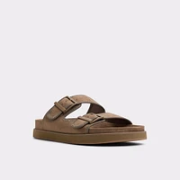 Sunnyside Light Brown Men's Slides | ALDO Canada