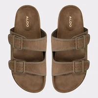 Sunnyside Light Brown Men's Slides | ALDO Canada