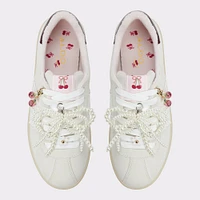 Sweetthing White/Bone Women's Low top sneakers | ALDO Canada