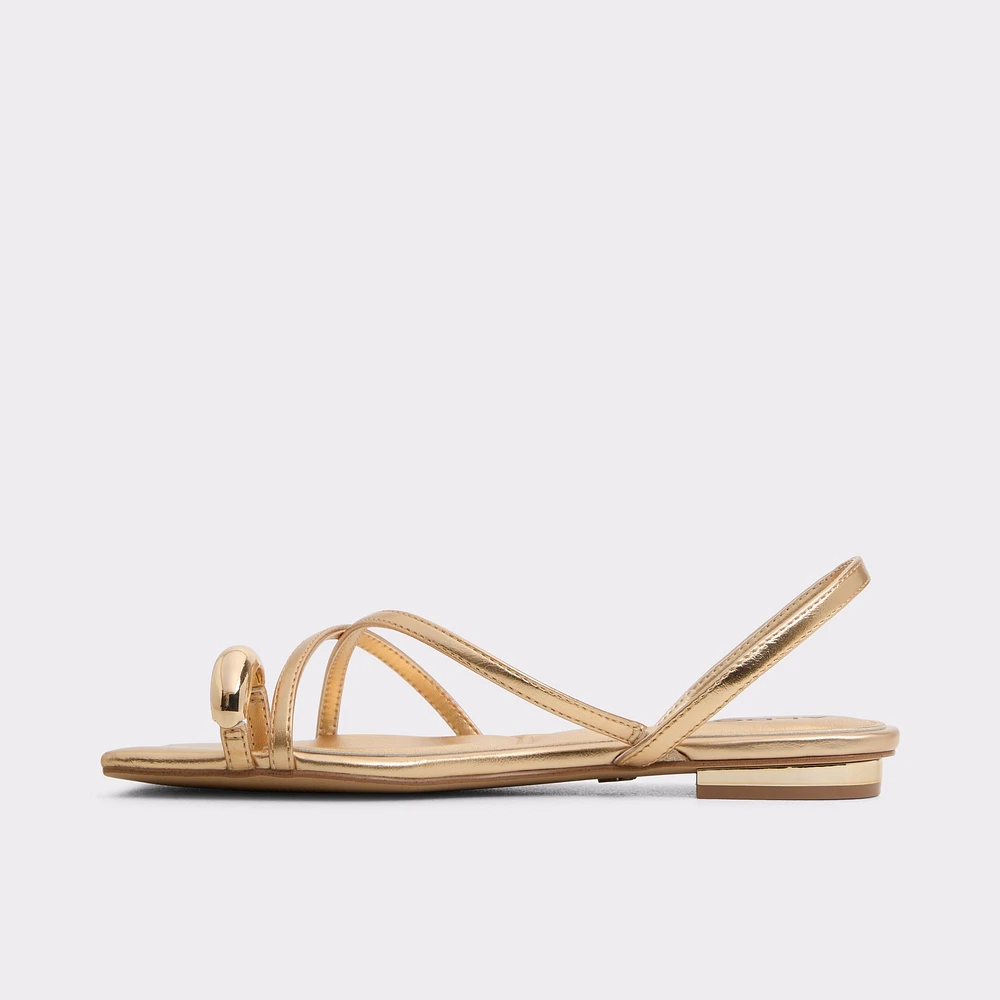 Synthesa Or Femmes Sandales à talon plat | ALDO Canada