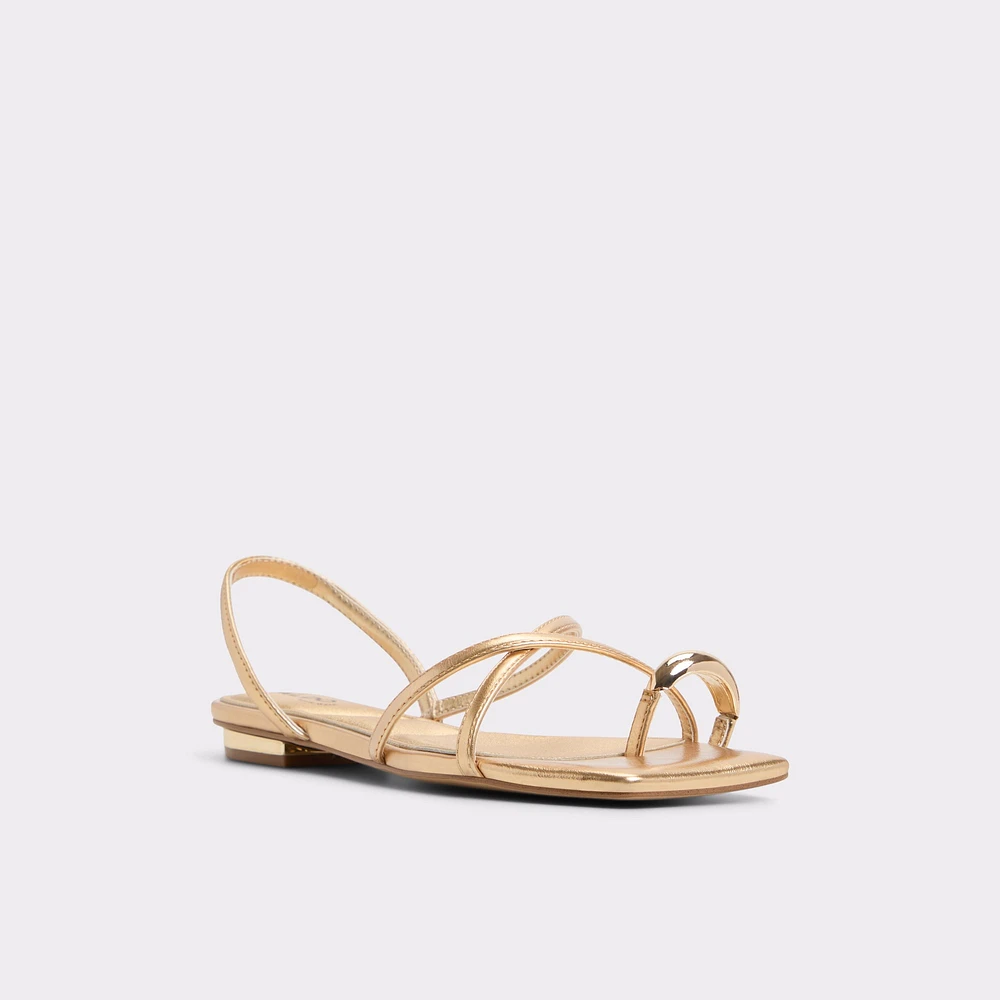 Synthesa Or Femmes Sandales à talon plat | ALDO Canada