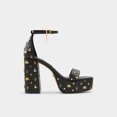 Takeflight Black Women's Platform sandals | ALDO Canada