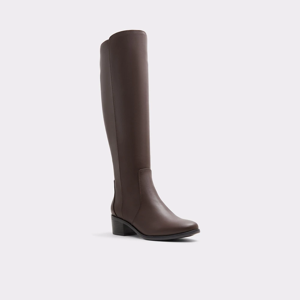 Tanerdee Dark Brown Women's Tall Boots | ALDO Canada