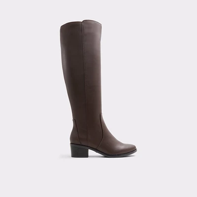 Tanerdee Dark Brown Women's Tall Boots | ALDO Canada