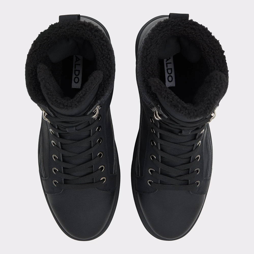 Tannon Noir Hommes Bottes a lacets | ALDO Canada