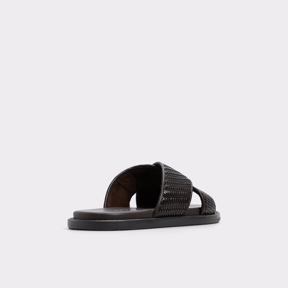 Tarik Marron Foncé Hommes Sandales | ALDO Canada