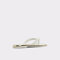 Theao White/Bone Women's Thong Sandals | ALDO Canada
