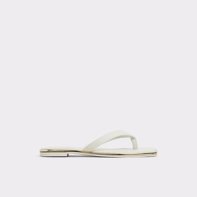 Theao Blanc/Oss Femmes Sandales tongs | ALDO Canada