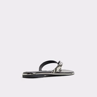 Theao Blanc/Noir Femmes Sandales tongs | ALDO Canada