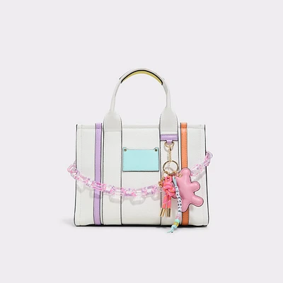 Theriliax White/Multi Women's Tote & Satchel bags | ALDO US