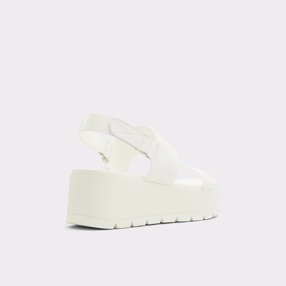 Thila Autre Blanc Femmes Talons plateformes | ALDO Canada