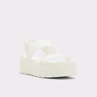 Thila Autre Blanc Femmes Talons plateformes | ALDO Canada