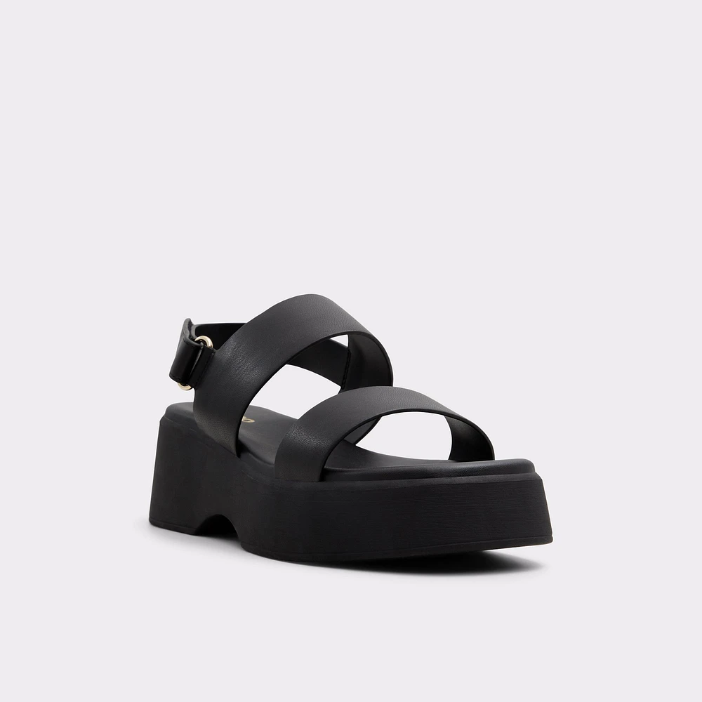 Thilda Noir Femmes Talons compensées | ALDO Canada