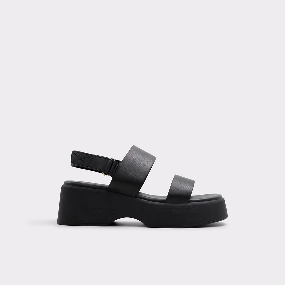 Thilda Noir Femmes Talons compensées | ALDO Canada