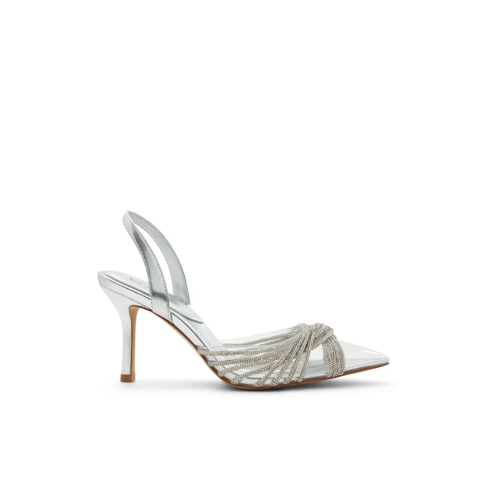 Barrona Silver Women's Heeled sandals | ALDO US