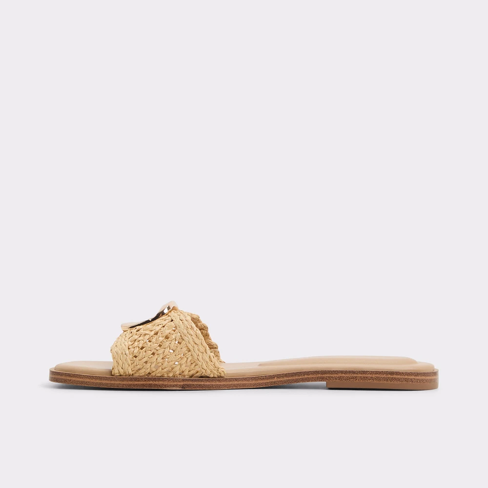 Tidella Naturel Femmes Sandales à talon plat | ALDO Canada