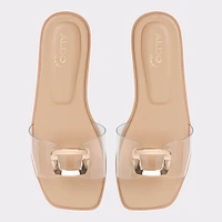 Tidella Clear Women's Flat Sandals | ALDO Canada