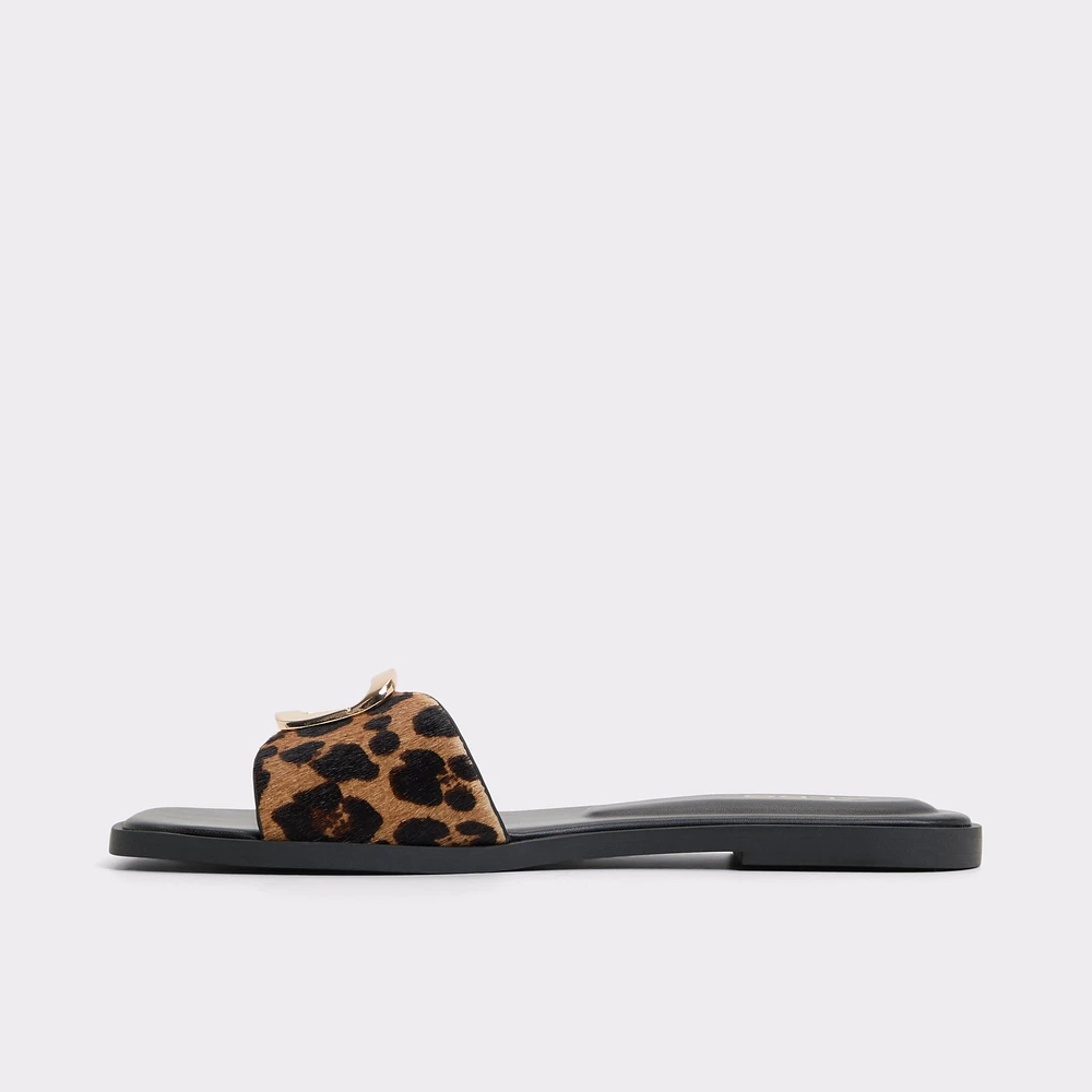 Tidella Marron Multi Femmes Sandales à talon plat | ALDO Canada