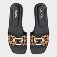 Tidella Marron Multi Femmes Sandales à talon plat | ALDO Canada