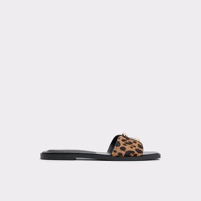 Tidella Marron Multi Femmes Sandales à talon plat | ALDO Canada