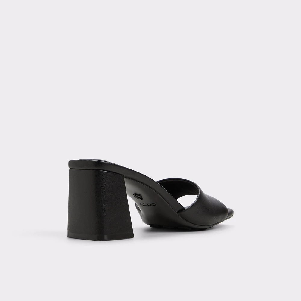 Tisha Black Women's Heeled mules | ALDO Canada