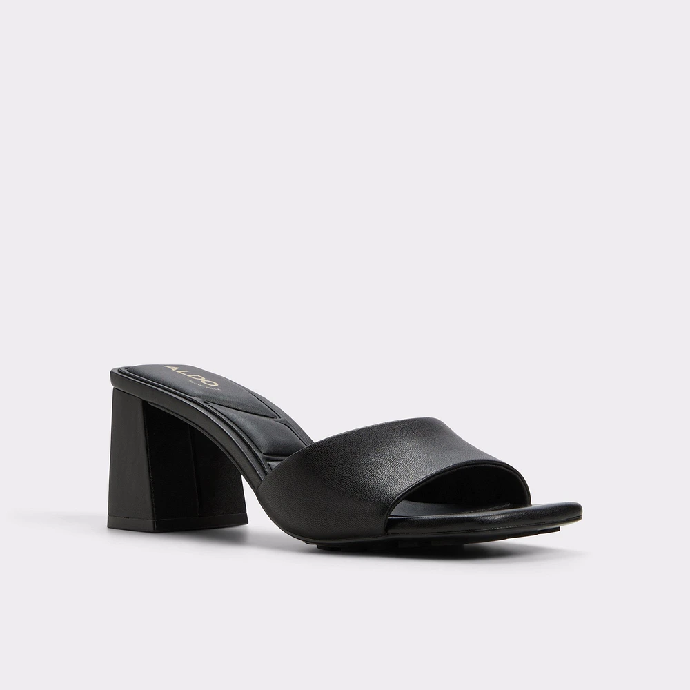 Tisha Black Women's Heeled mules | ALDO Canada