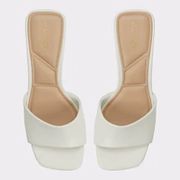 Tisha White Women's Heeled mules | ALDO Canada