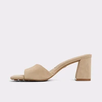 Tisha Beige Women's Heeled mules | ALDO Canada