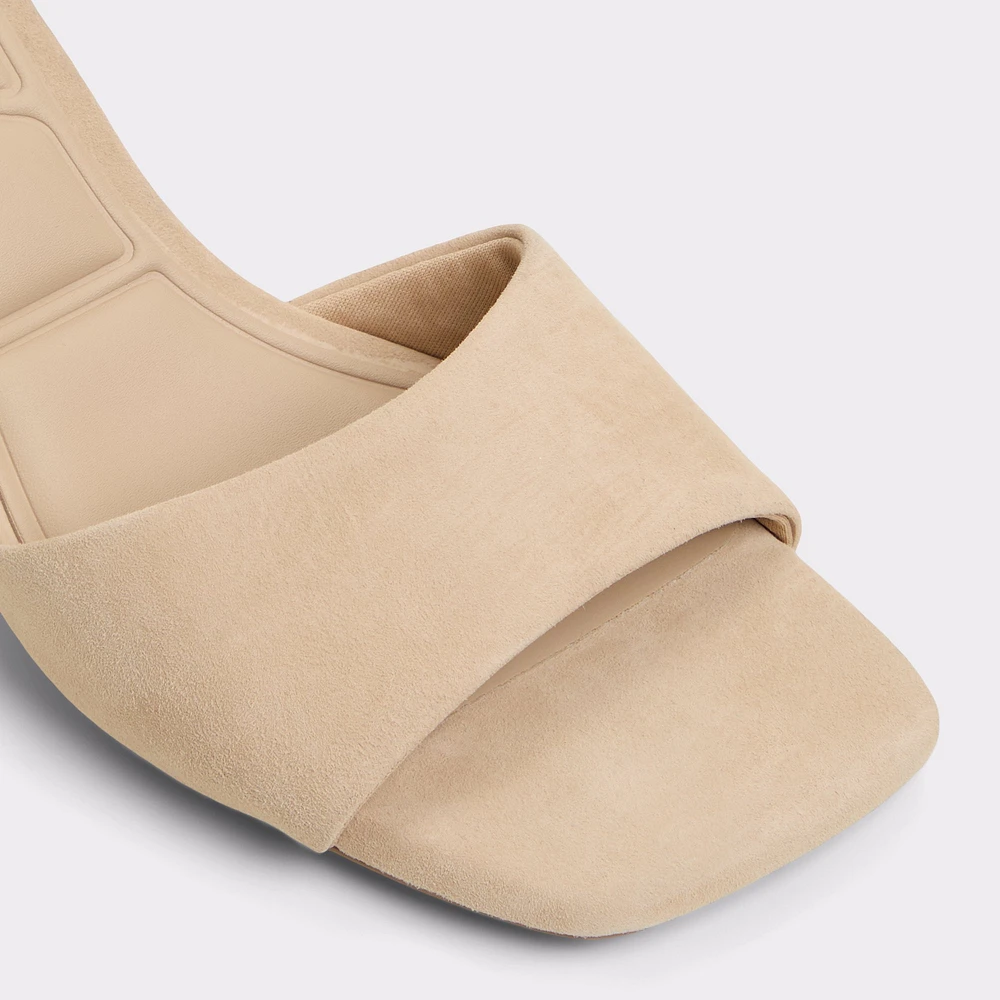 Tisha Beige Women's Heeled mules | ALDO Canada