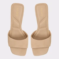 Tisha Beige Women's Heeled mules | ALDO Canada