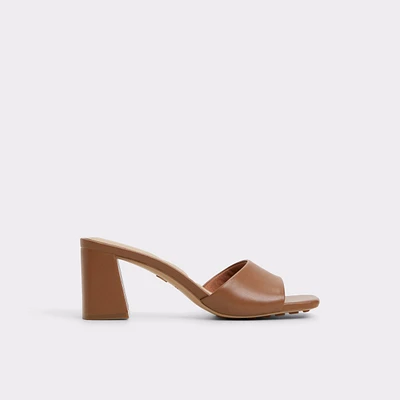 Tisha Tan Femmes Talons blocs | ALDO Canada