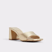 Tisha Gold Women's Heeled mules | ALDO Canada