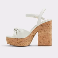 Ulialdan Blanc/Oss Femmes Talons plateformes | ALDO Canada