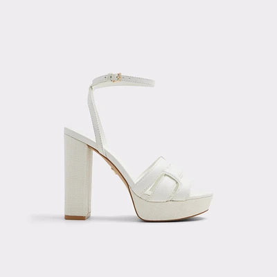 Valaberel Open White Women's Strappy sandals | ALDO Canada