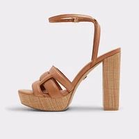 Valaberel Medium Brown Women's Strappy sandals | ALDO Canada