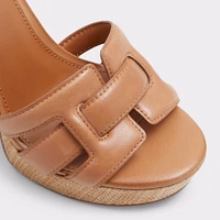 Valaberel Medium Brown Women's Strappy sandals | ALDO Canada