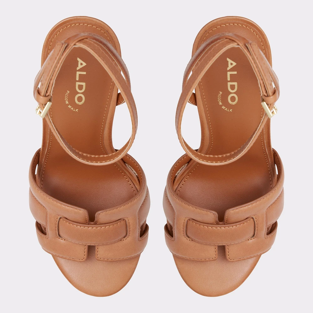 Valaberel Medium Brown Women's Strappy sandals | ALDO Canada