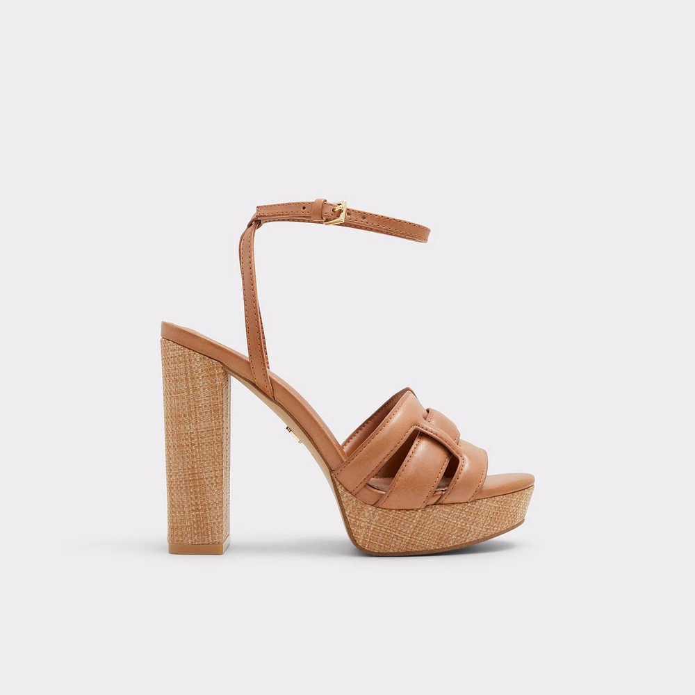 Valaberel Medium Brown Women's Strappy sandals | ALDO Canada