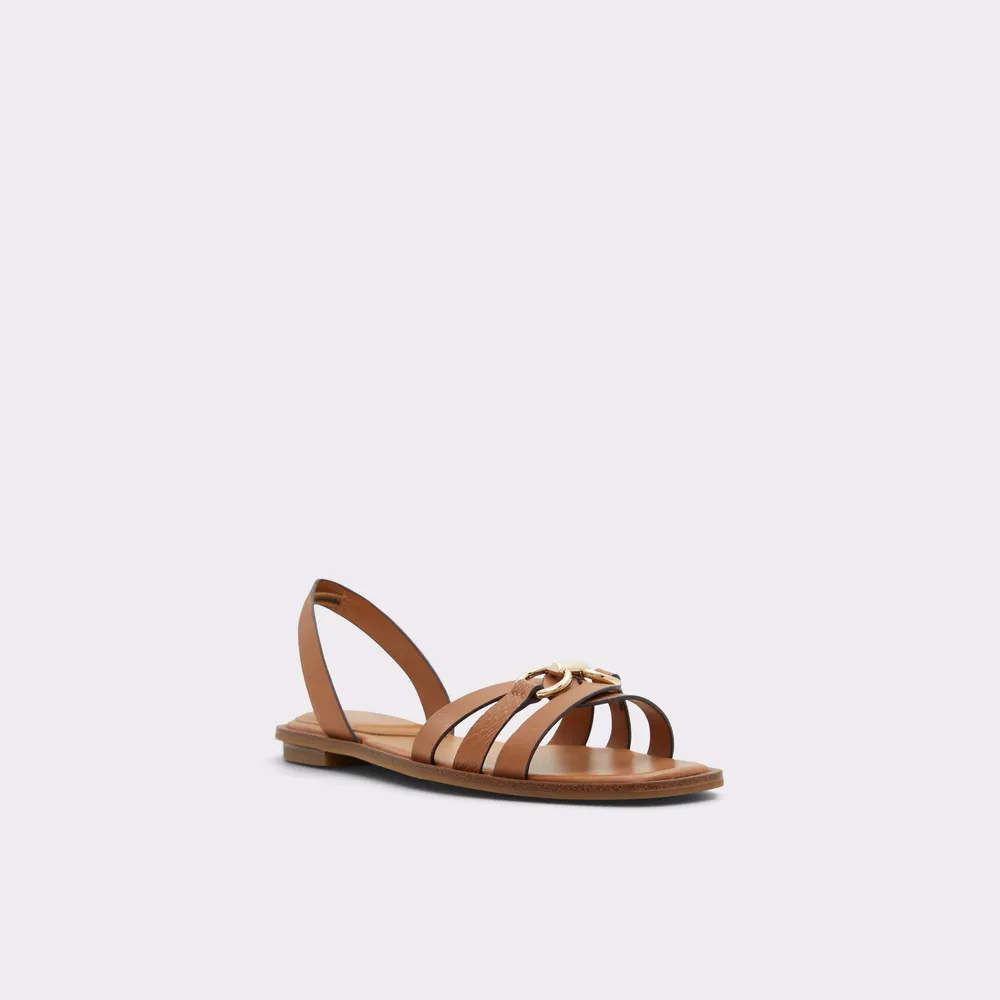 Valamaever Dark Beige Women's Flat Sandals | ALDO US