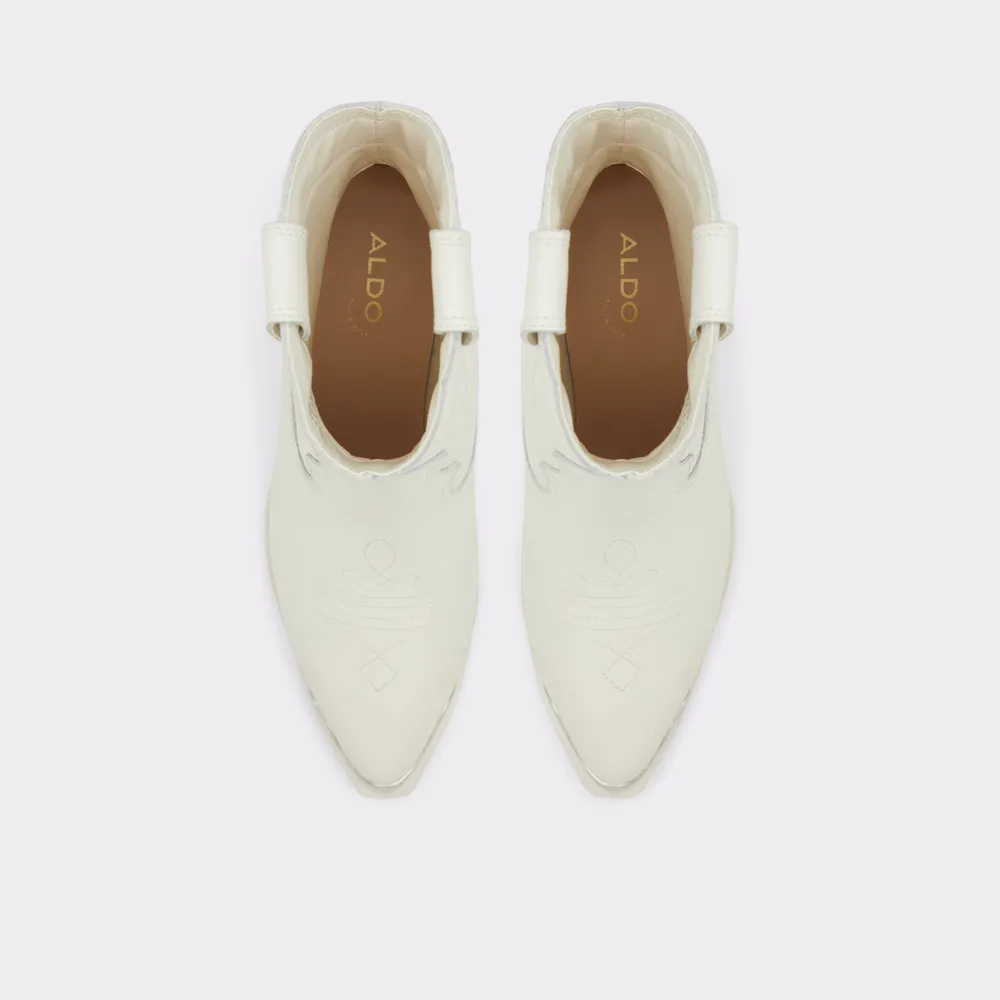 Valley Blanc Ouvert Femmes Bottillons | ALDO Canada