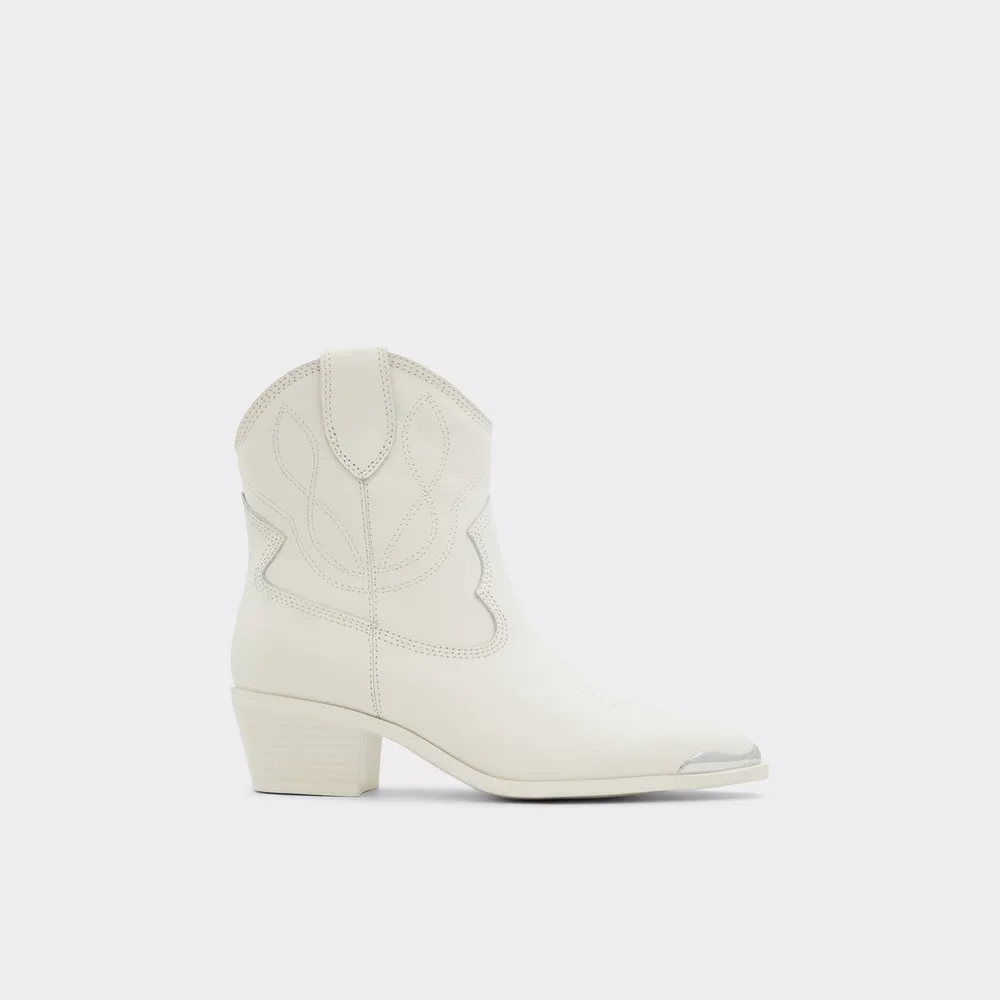 Valley Blanc Ouvert Femmes Bottillons | ALDO Canada