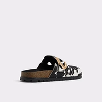 Viviania White/Black Women's Loafers & Oxfords | ALDO Canada