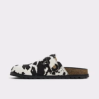 Viviania White/Black Women's Loafers & Oxfords | ALDO Canada