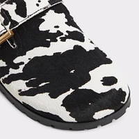 Viviania White/Black Women's Loafers & Oxfords | ALDO Canada