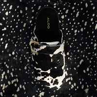Viviania White/Black Women's Loafers & Oxfords | ALDO Canada