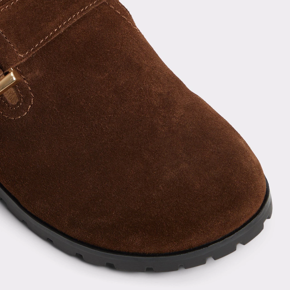 Viviania Dark Brown Women's Loafers & Oxfords | ALDO Canada