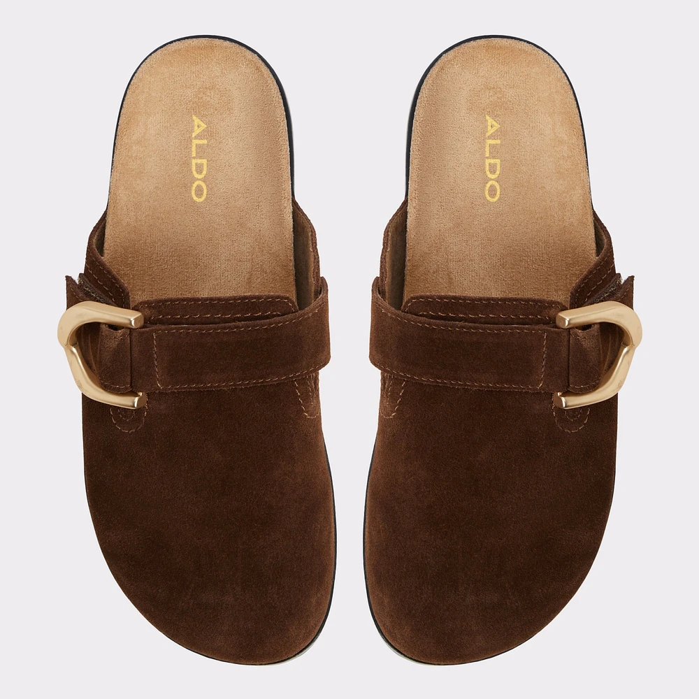 Viviania Dark Brown Women's Loafers & Oxfords | ALDO Canada