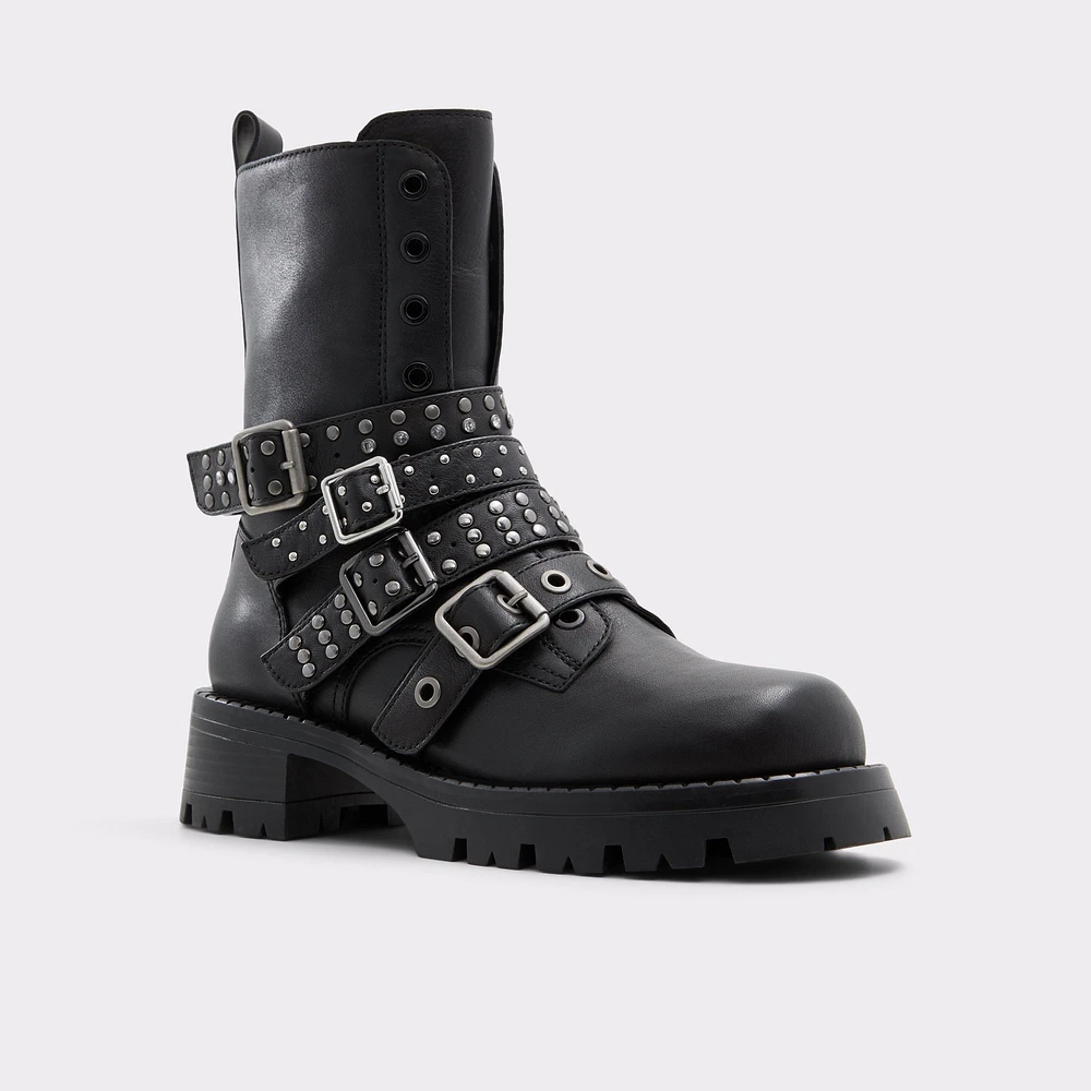 Vortexia Noir Femmes Bottes de combat | ALDO Canada