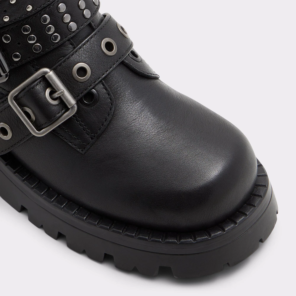 Vortexia Noir Femmes Bottes de combat | ALDO Canada